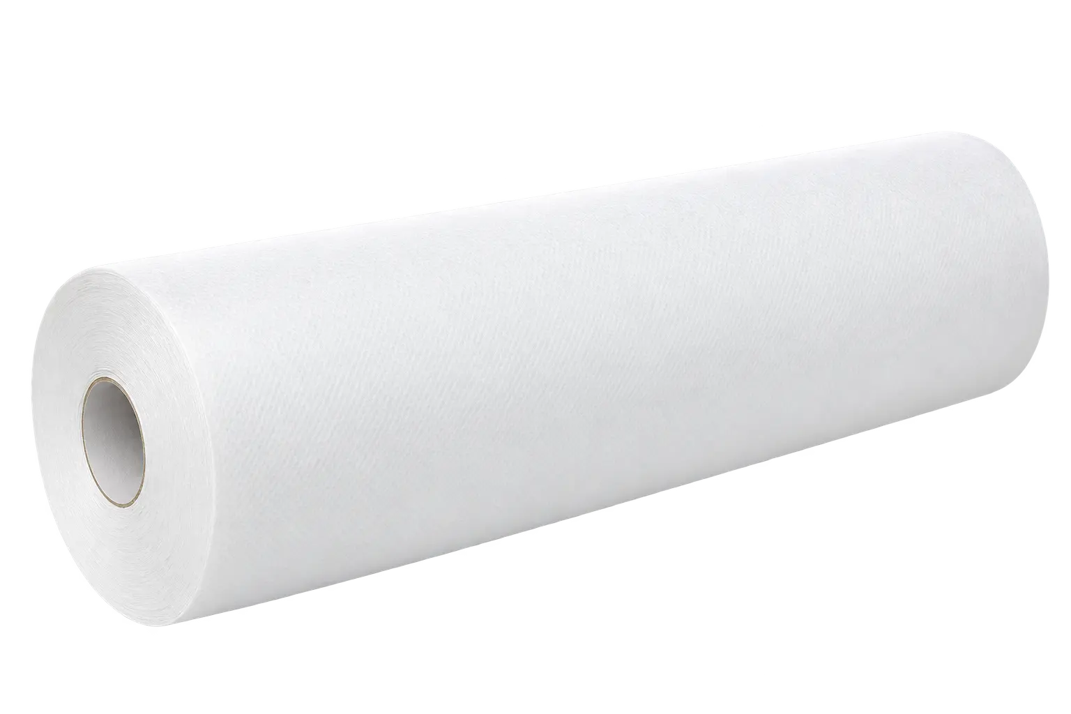 Einweg-Laken aus Vlies mit PE-Beschichtung, perforiert 200 cm, 80 cm × 50 m, 25 g/m² (Vlies PP 10 g/m² + PE-Folie 15 g/m²), auf Rolle