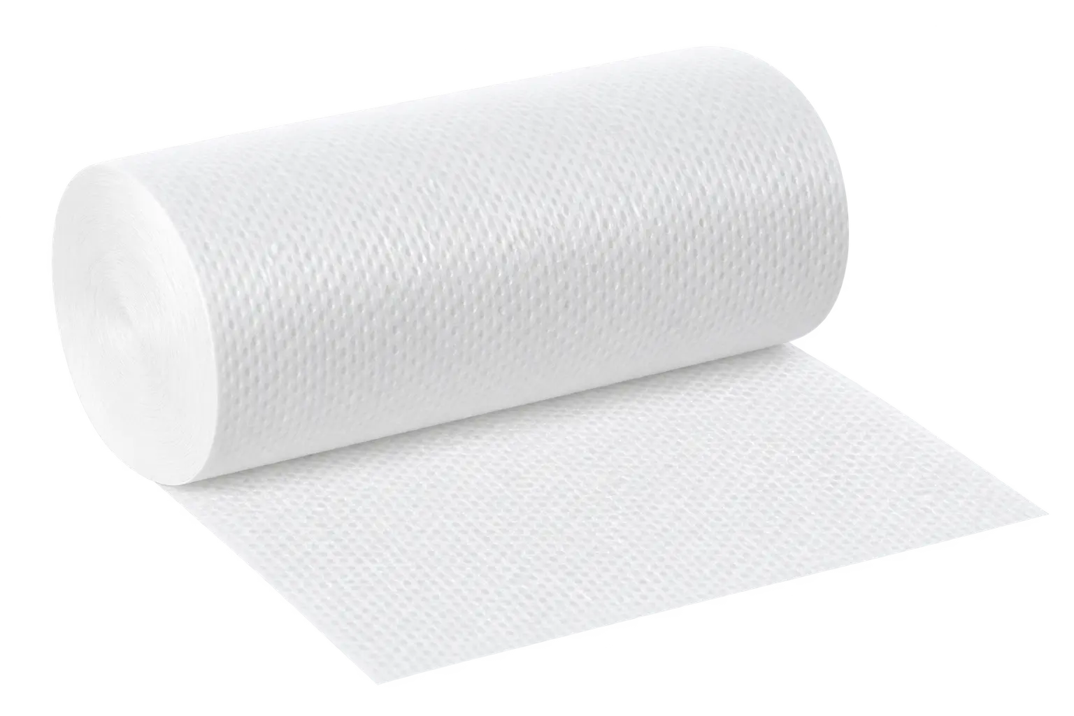 Biologisch abbaubare Einweg-Kosmetiktücher PREMIUM, 20 × 20 cm, kernlose Rolle, 100 Stück