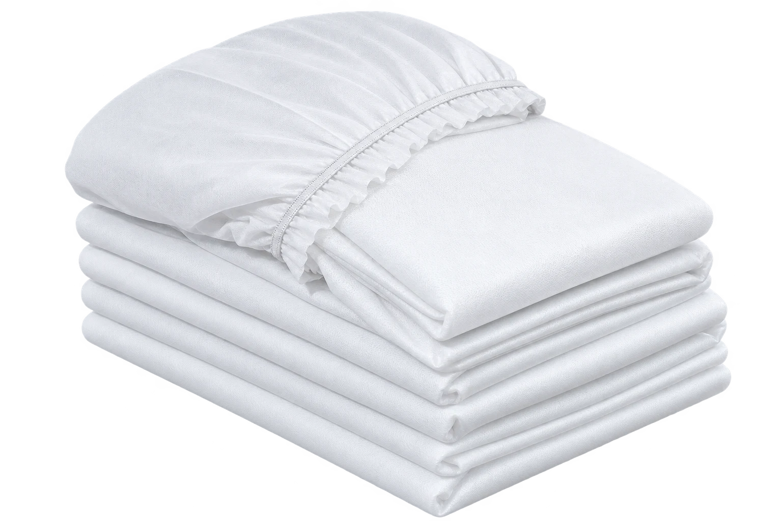 Disposable nonwoven sheet EXTRA with elastic edge, 200 × 80 cm, 10 pcs.