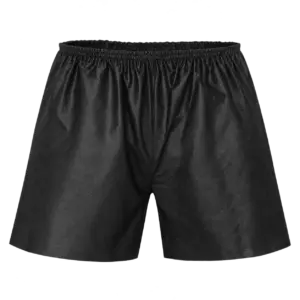 Disposable Men’s Boxer Shorts, Black, Size M/L, 1 pc.